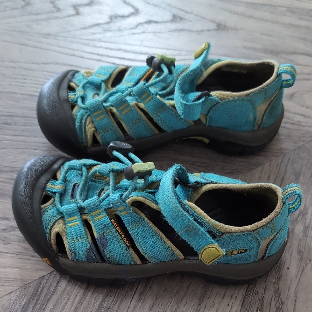 Keen Kids Sandals - Teal and Olive - Picture 3 of 6